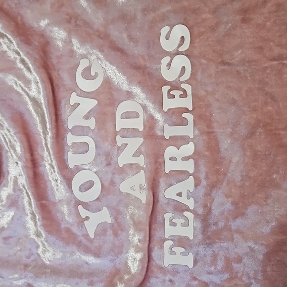 Pink velvet top - Picture 4 of 4